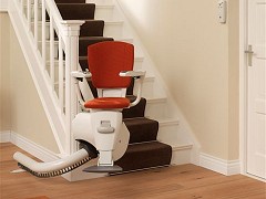 Treppenlifte f&uuml;r gedrehte Treppen